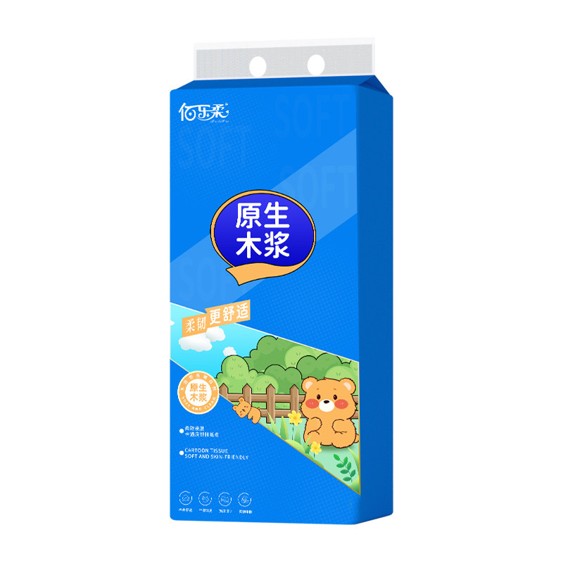 佰乐柔1300张悬挂式抽纸整箱