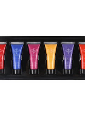 AnkaBella面部彩绘颜料6色花瓣盘
