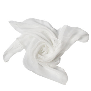 真丝草木蓝染丝巾桑缬雪纺薄透植物扎染水拓热转印披肩丝巾