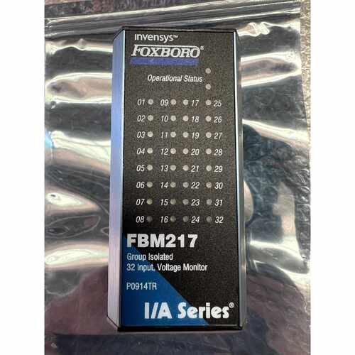 FOXBORO FBM217模块，型号P0914TR，32输议价
