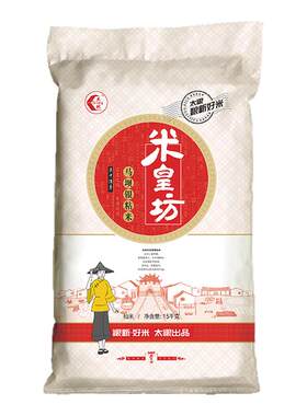 太粮米皇坊马坝银粘米15kg