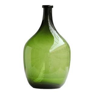 小口大肚瓶花器北欧吊钟马醉木鲜切花花卉手工水培落地透玻璃花瓶