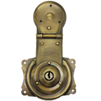 仿古中式樟木箱纯铜圆角配件全套