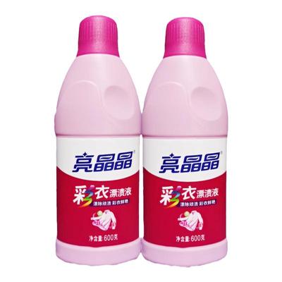 亮晶晶彩漂液彩衣漂渍液衣物通用
