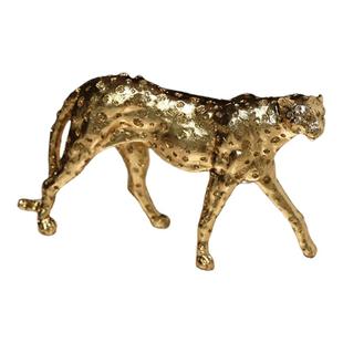 侘意思C@RTER猎豹摆件轻奢中古金钱豹装饰豪宅客厅时髦人艺术装置