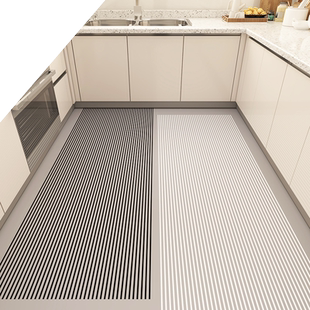 厨房地毯防滑防油pvc防水耐脏可擦免洗2026新款入户门口专用地垫