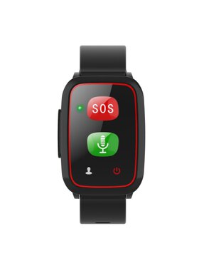 汇茗品5G电话手环老人定位追踪神器防走丢跌倒SOS血氧心率手表Q2