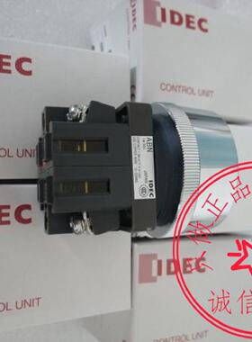 议价现货全新原装IDEC和泉蘑菇头按钮开关ABN3G11B黑色自复位一开