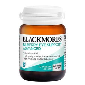 【自营】BLACKMORES澳佳宝蓝莓护眼片升级配方30片进口保健品_越橘
