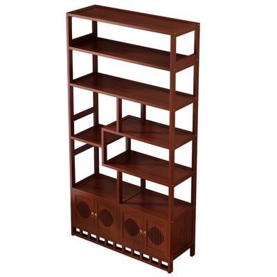 【升级加固】靠墙博古架2025新款