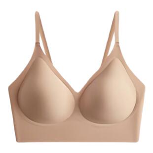 一套装特调肤色无痕隐形不透明薄款聚拢美背橡皮擦文胸粉底液内衣