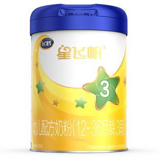 新客78】飞鹤星飞帆3段奶粉星飞帆三段婴幼儿奶粉300g1罐官方正品