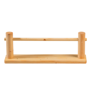 大山皮纸实木长卷宣纸卷纸架百米长卷文房四宝卷轴书法儿童国画绘画收纳挂架书房桌面摆件写毛笔字专用架子