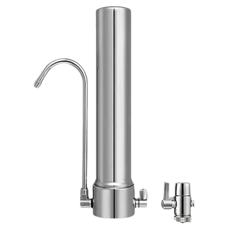 史蒂夫净水器家用直饮厨房自来水龙头过滤器304不锈钢可清洗滤芯