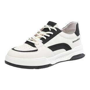 St&Sat/星期六春秋牛皮男士板鞋厚底增高系带休闲男鞋SS31122077