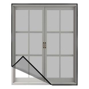 家用纱窗纱网自粘简易免打孔设计门帘自装魔术贴窗户防蚊子沙窗帘