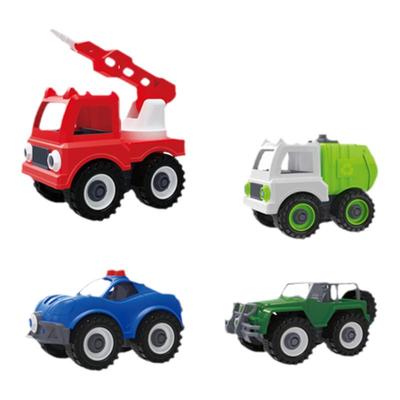 儿童可拆卸组装工程车男孩早教幼儿益智挖掘机螺丝刀拆装套装玩具