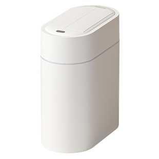 NST/纳仕达智能感应垃圾桶新款家用卫生间厕所 双向开盖自动铺袋