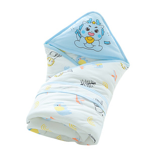 包被婴儿初生春秋夏款马年新生儿抱被宝宝用品纯棉四季冬保暖
