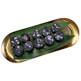 墨鱼肠黑色烤肠德式风味墨斗鱼香肠烤肉料理店烘焙商用冷冻半成品