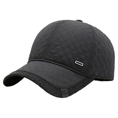 帽子男士冬季爸爸防寒护耳棒球帽