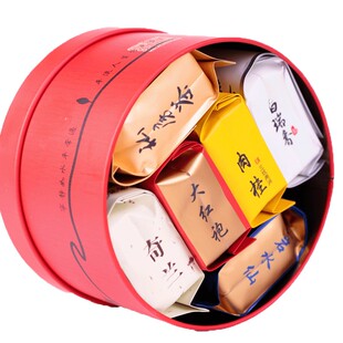 武夷岩茶6款大红袍武夷茗茶水仙肉桂奇兰百瑞香金牡丹浓香型岩茶