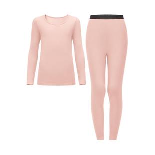 蕉内小热皮301+儿童保暖内衣套装男童女童棉毛衫秋衣秋裤睡衣秋冬