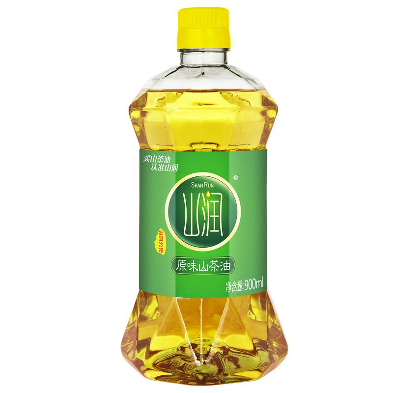 山润原味山茶油900ml油茶籽油纯正茶油低温冷榨食用油正品真茶油
