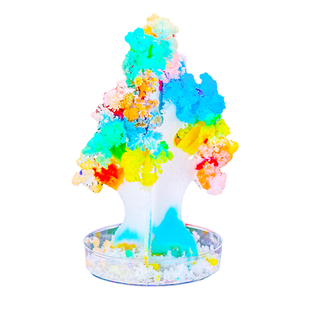 探询纸树开花中号神奇魔法圣诞树结晶儿童趣味科学实验物理化学生