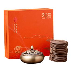 檀香盘香龙涎香芽庄沉香老山檀香家用室内卧香办公室喝茶熏香持久