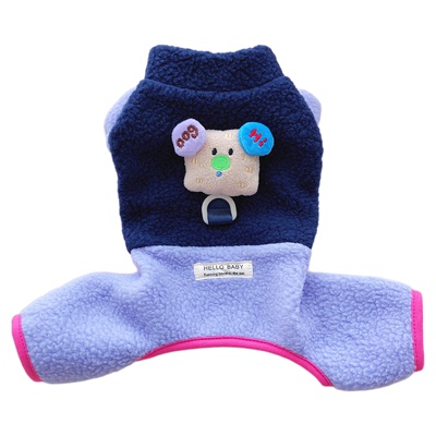 【狗狗秋冬羊羔绒四脚棉衣】