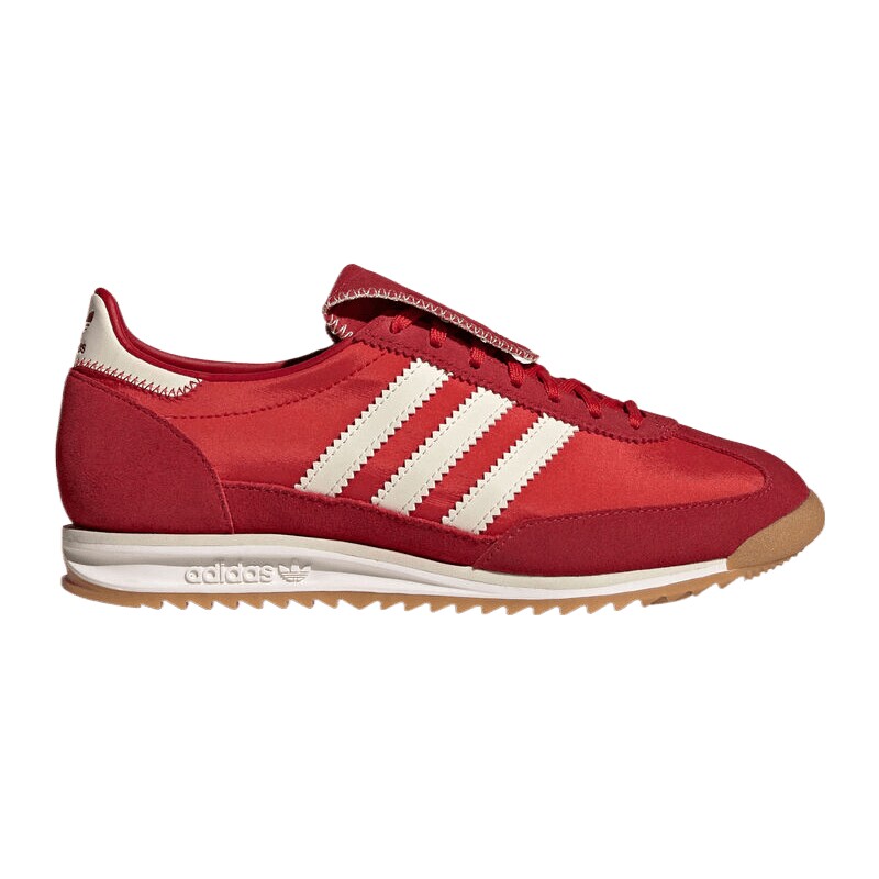 adidas阿迪达斯三叶草男女SL 72红色翻盖复古运动休闲鞋KJ6148