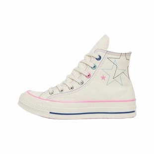 匡威1970S春黑色白粉星星鸳鸯男女运动休闲帆布鞋A15744C A15743C