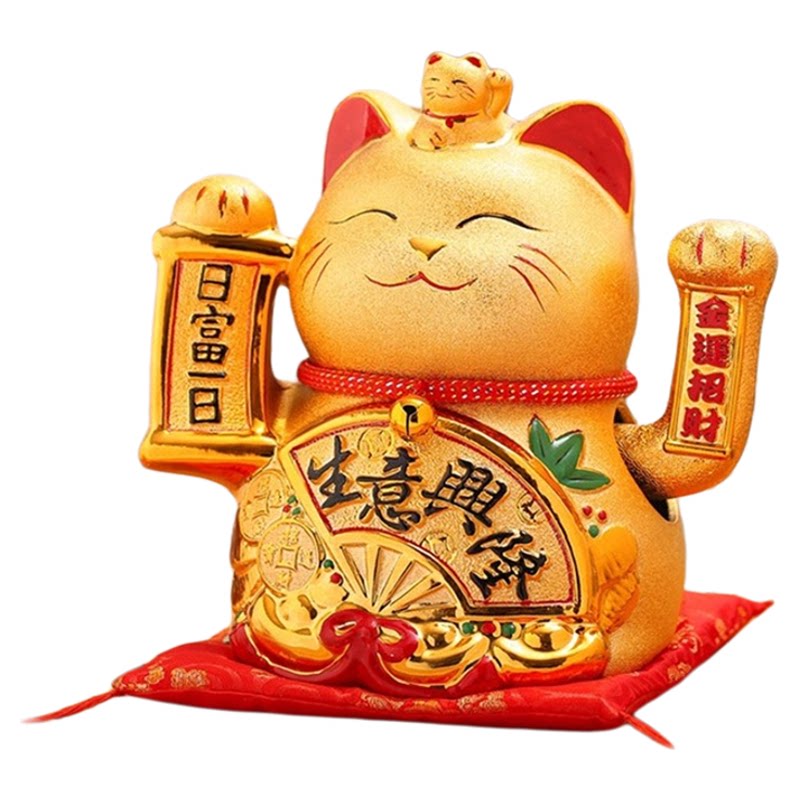 自动摇手招财猫家居开业创意礼品