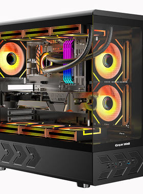 长城视界S5Plus海景房机箱ATX