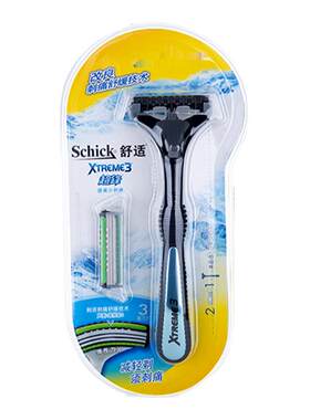 Schick超锋3三层刀片舒适刮胡刀