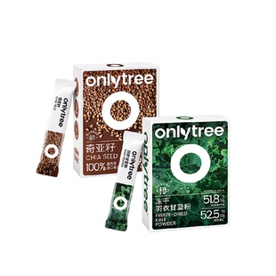 onlytree有机冻干羽衣甘蓝粉奇亚籽膳食纤维粉青汁冲饮代餐蔬菜粉