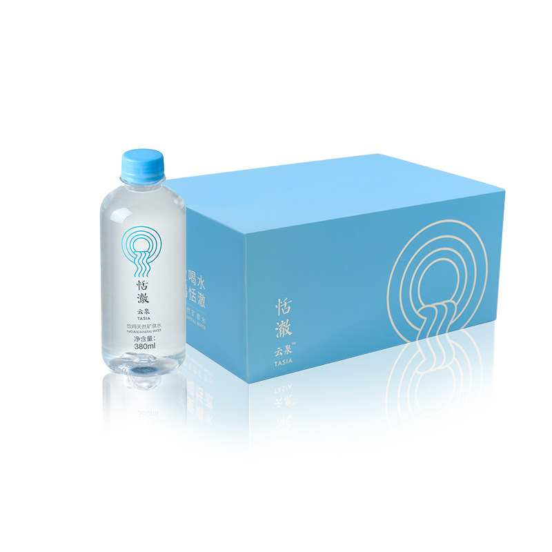 恬澈云泉大兴安岭天然低氘富锶含氢冷矿泉水36瓶装水24瓶饮用水