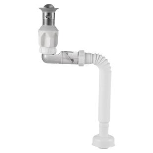 潜水艇面盆下水管洗手池脸盆落水器配件排水管套装弹跳翻版式防臭