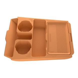 适用哈弗猛龙/大狗中控下方储物盒硅胶环保收纳盒加厚水杯内饰品