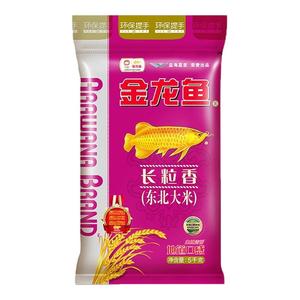 金龙鱼长粒香东北大米5KG口感软糯爽滑家用米饭大米10斤一年一季