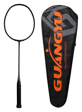 Pure full carbon birdie badminton racket shuttlecock light