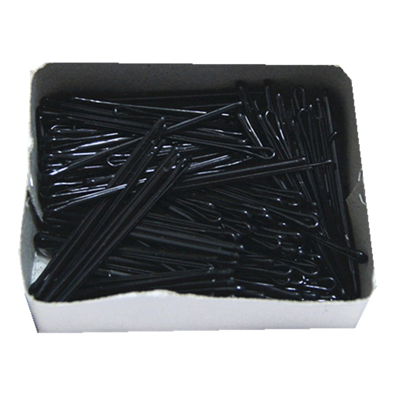 小发夹黑色夹子一字夹化妆师盘头发发卡子小夹子边夹成人刘海夹女