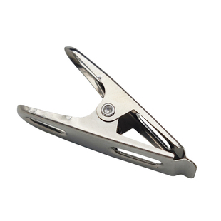 包邮便万家不锈钢防风衣夹小号晾晒内衣袜子夹 小夹子开口夹14只