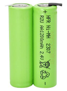 理发器剃须刀充电电池2.4V通用