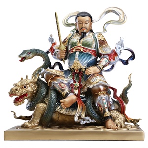 铜真武大帝神像玄天上帝玄武北帝