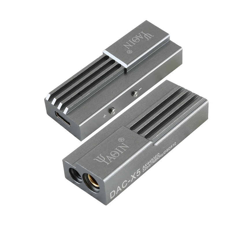 雅琴DAC-X5便携解码耳放发烧无损hifi手机小尾巴耳机功放解码器