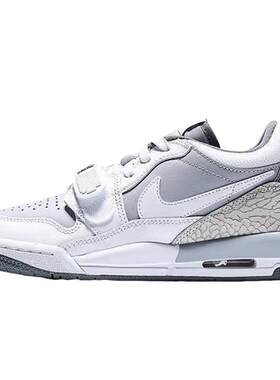 NIKE耐克女鞋JORDAN AJ312爆裂纹低帮复古板鞋童篮球鞋CD9054-005