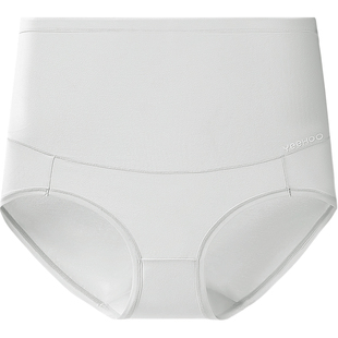 英氏孕妇内裤高腰托腹10A抑菌桑蚕丝底档孕中晚期大码透气三角裤