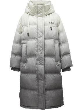 ONLY90白鸭绒摩登复古长款羽绒服